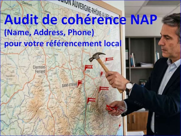 Audit de cohérence NAP pour la fiche GBP